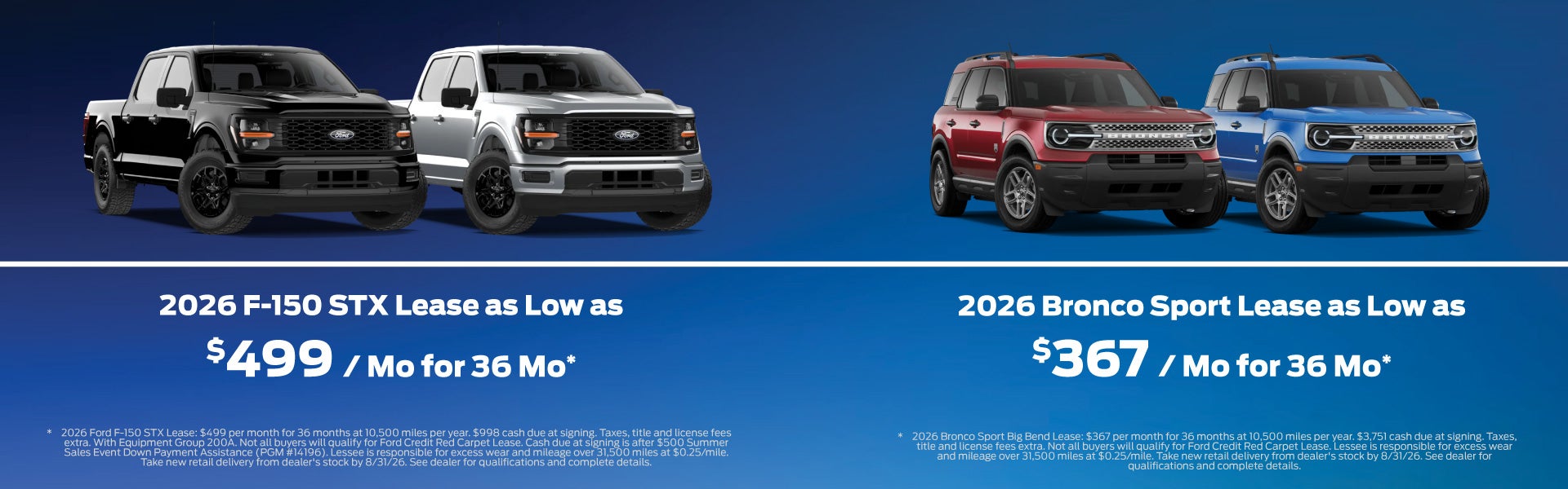 Ford Lease Specials Gastonia NC