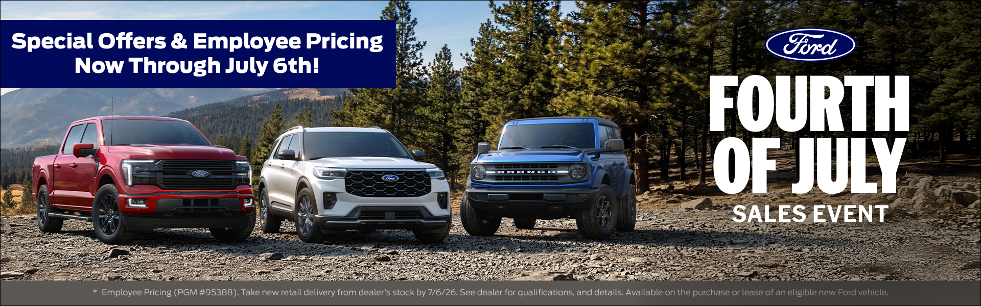 4th of July Sales Event