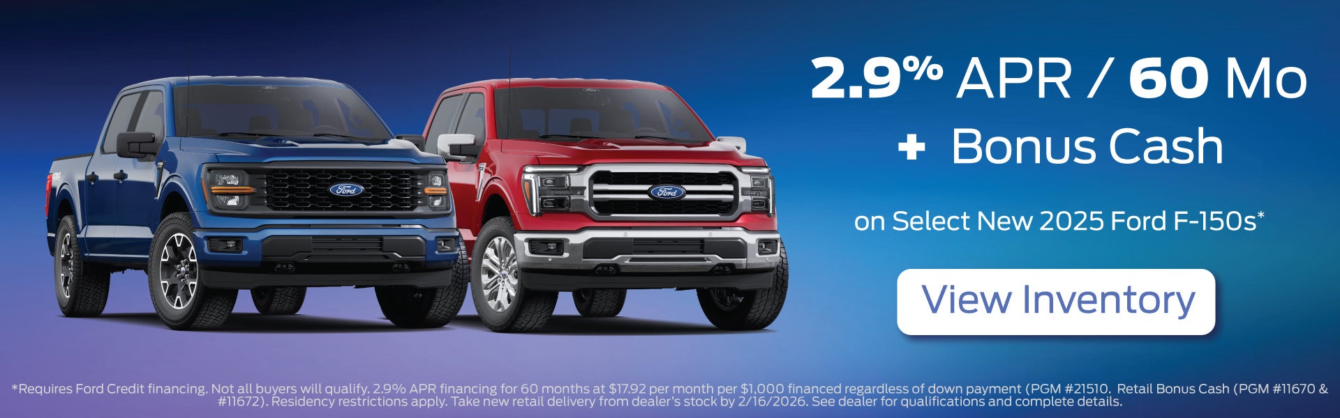 Ford F-150 Offer