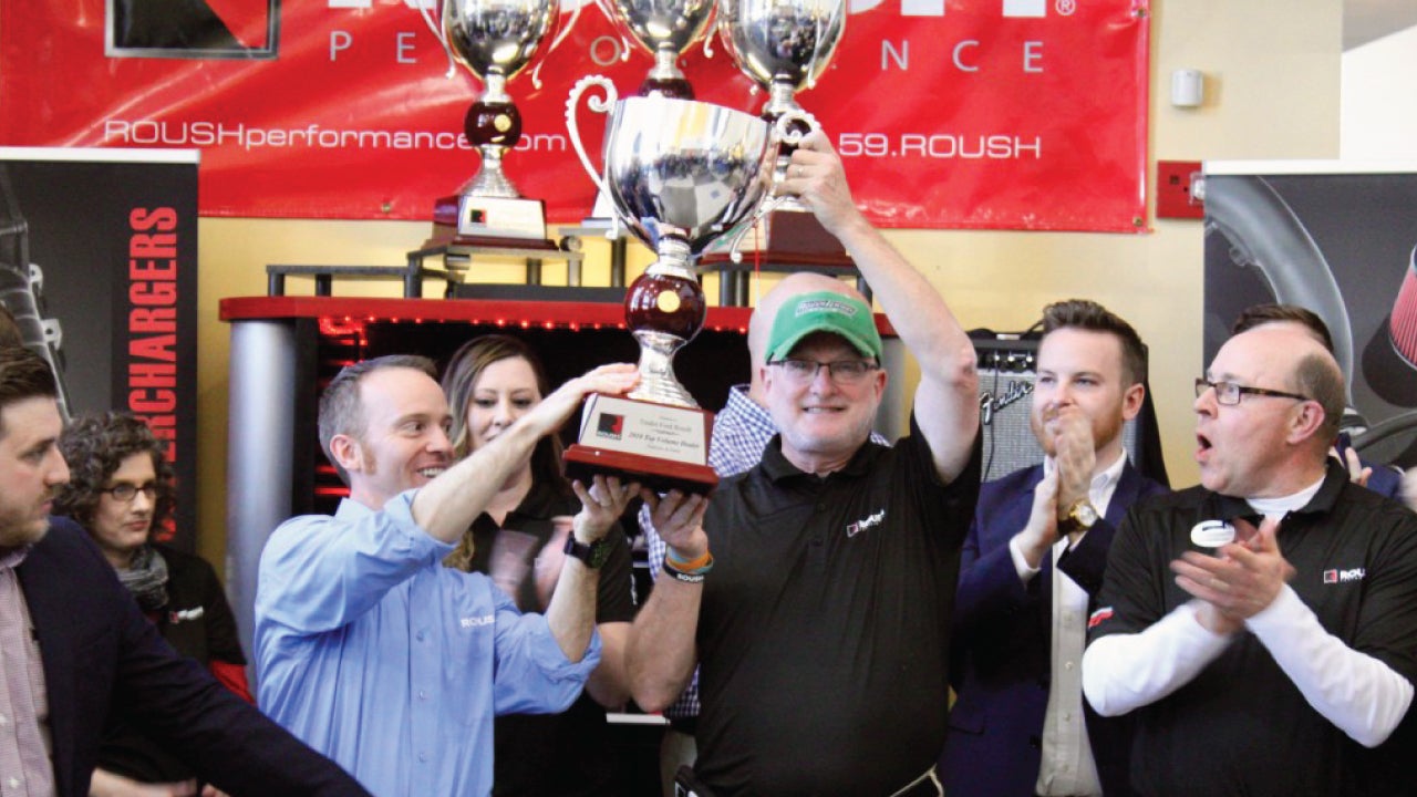 Lyle Sturgis Crazy Mustang Man and Jack Roush Jr