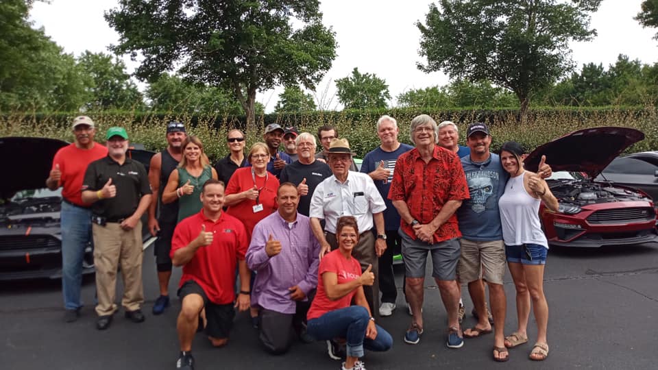 Tindol ROUSHKATEERS with Lyle and Jack Roush