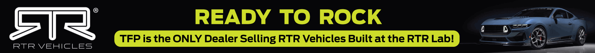 Ready to Rock RTR Vehicles at TRP