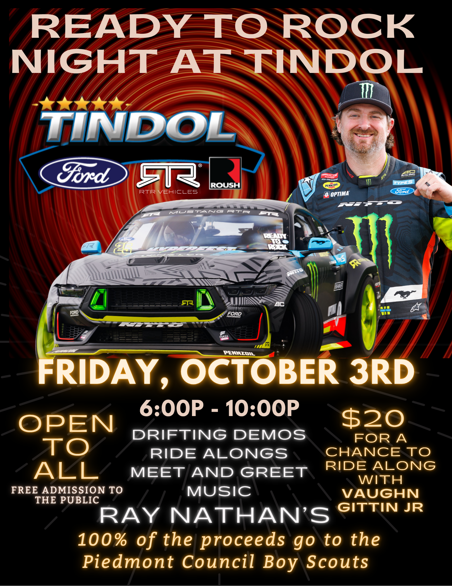 Tindol's RTR Night