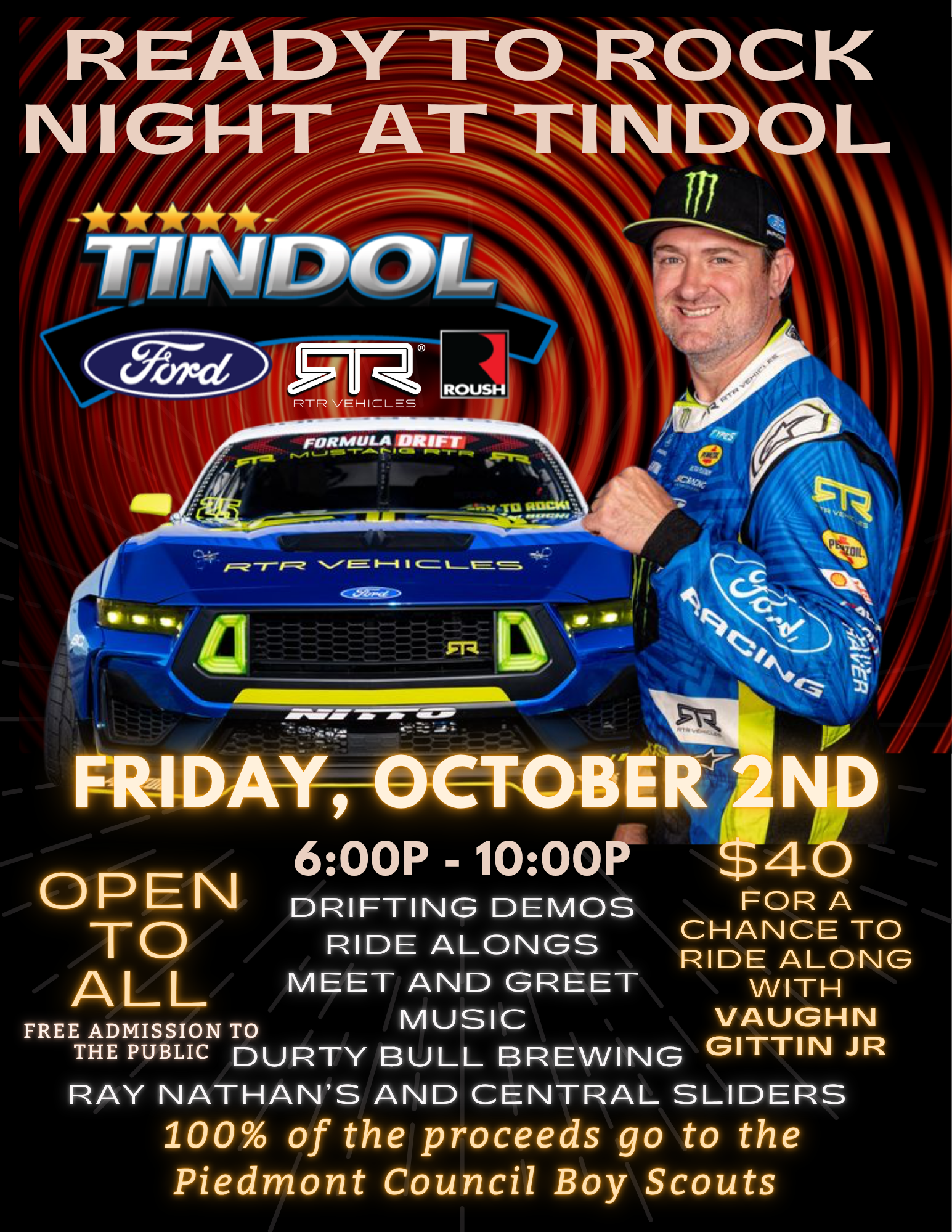 Tindol's RTR Night