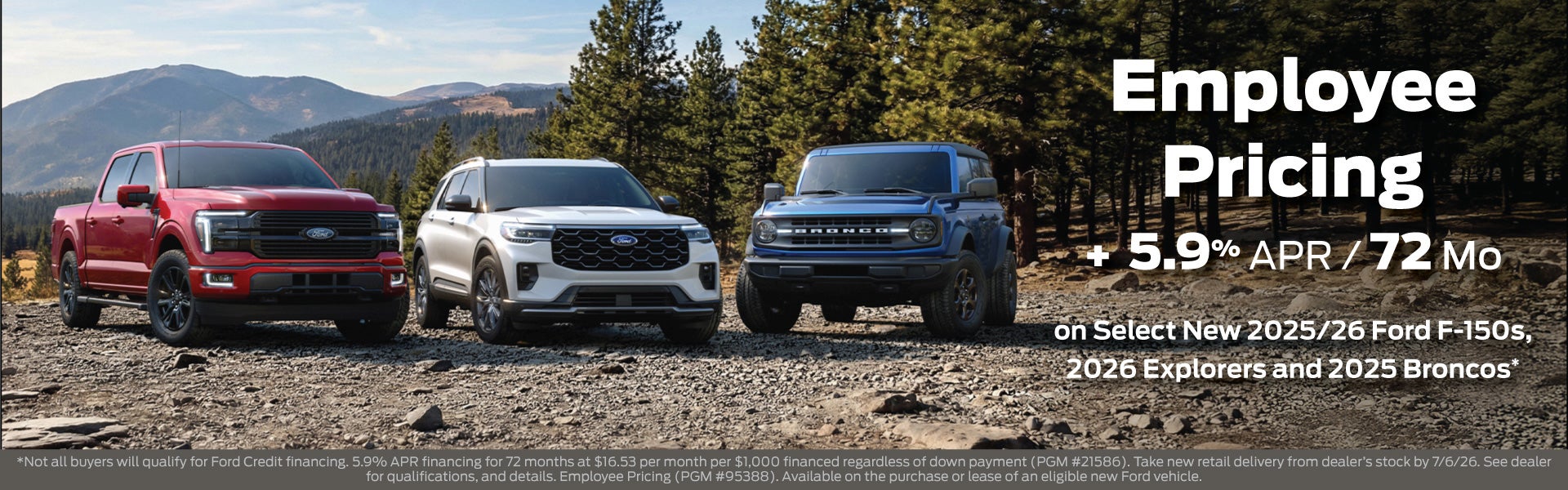 New Ford Special Offers